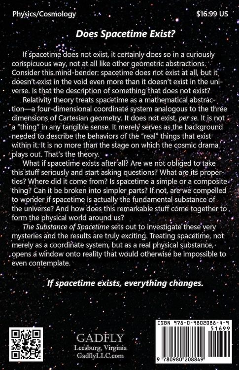Produktbild: The Substance of Spacetime