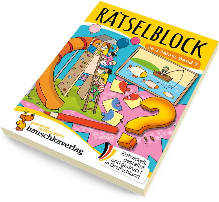 Produktbild: R&auml;tselblock ab 3 Jahre, Band 3