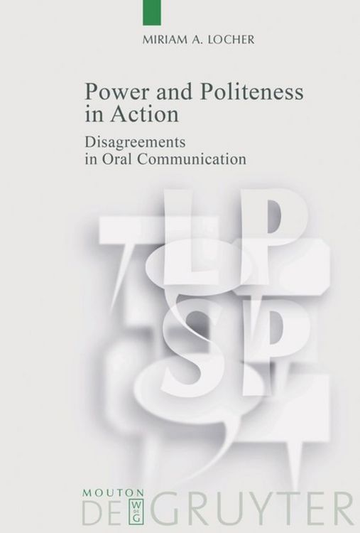 Produktbild: Power and Politeness in Action