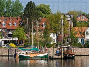 Produktbild: CALVENDO Puzzle Eckernf&ouml;rde - Borby | 1000 Teile Lege-Gr&ouml;&szlig;e 64x48cm Foto-Puzzle f&uuml;r gl&uuml;ckliche Stunden