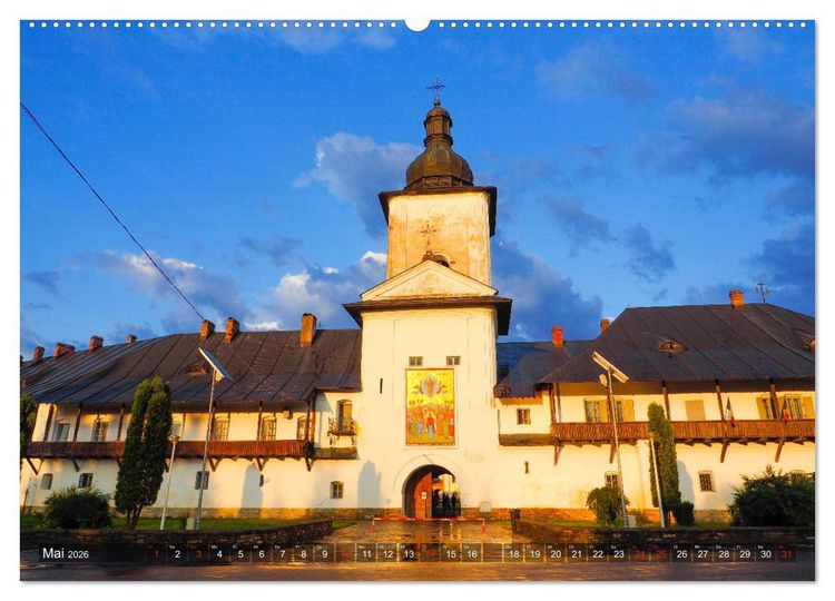 Produktbild: Kl&ouml;ster in der Bucovina (Wandkalender 2026 DIN A2 quer), CALVENDO Monatskalender