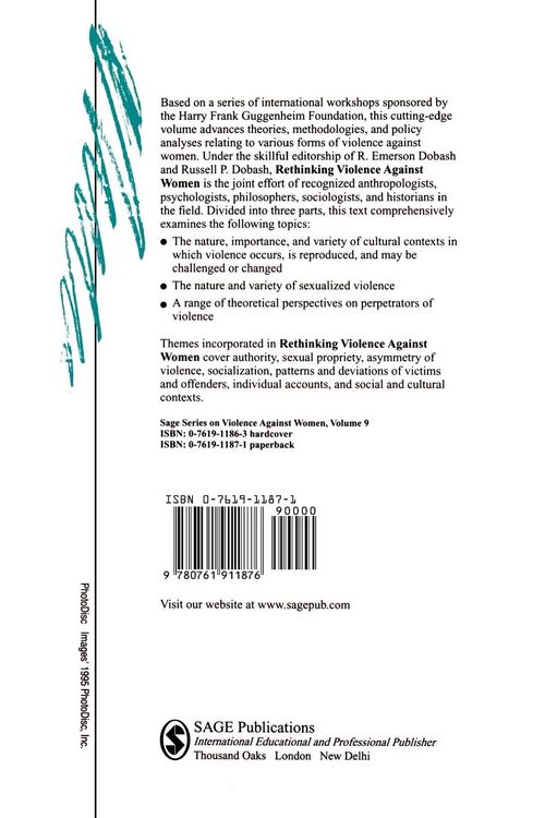 Produktbild: Rethinking Violence Against Women