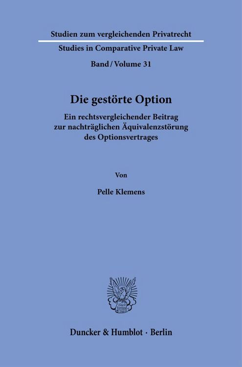 Produktbild: Die gest&ouml;rte Option