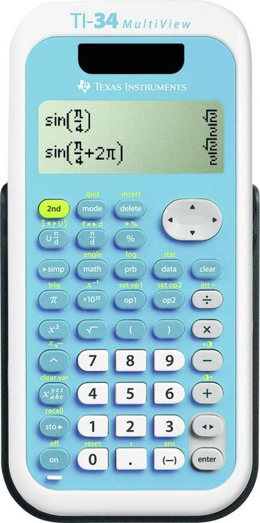 Produktbild: TEXAS INSTRUMENTS Schulrechner TI-34 MultiView(TM)