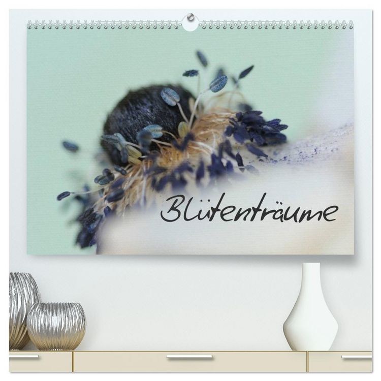 Produktbild: Bl&uuml;tentr&auml;ume (hochwertiger Premium Wandkalender 2026 DIN A2 quer), Kunstdruck in Hochglanz
