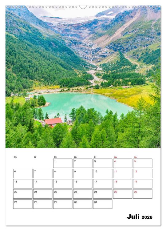 Produktbild: Rh&auml;tische Bahn - aussichtsreiches Bahnerlebnis (Wandkalender 2026 DIN A2 hoch), CALVENDO Monatskalender