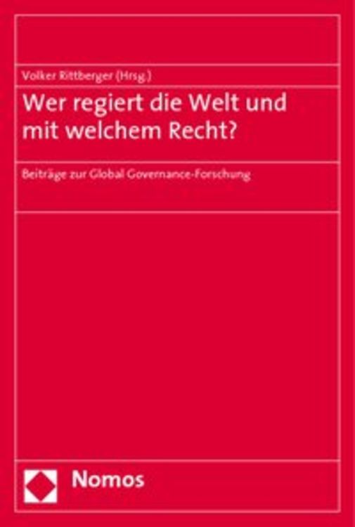 Produktbild: Wer regiert die Welt und mit welchem Recht?
