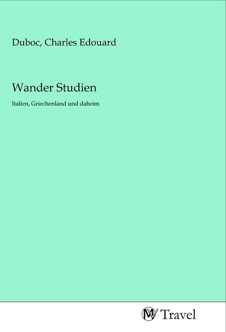 Produktbild: Wander Studien