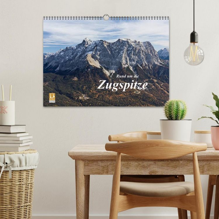 Produktbild: Rund um die Zugspitze (Wandkalender 2026 DIN A3 quer), CALVENDO Monatskalender