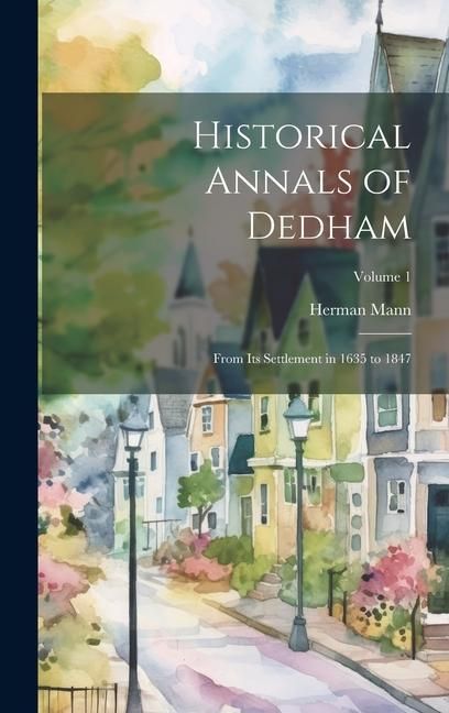 Produktbild: Historical Annals of Dedham