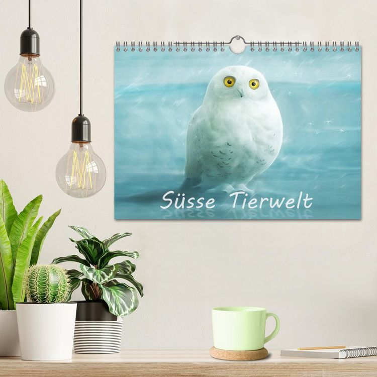 Produktbild: S&uuml;sse Tierwelt / CH-Version / Geburtstagskalender (Wandkalender 2026 DIN A4 quer), CALVENDO Monatskalender