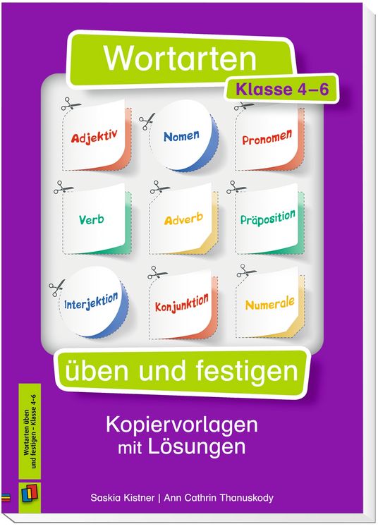 Produktbild: Wortarten &uuml;ben und festigen &ndash; Klasse 4-6