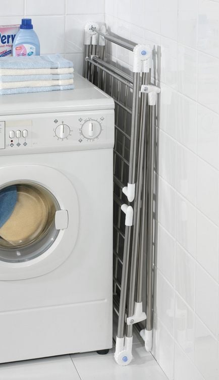 Produktbild: Fl&uuml;gel W&auml;schetrockner Mod. Profi Plus Edelstahl, aus rostfreiem Edelstahl