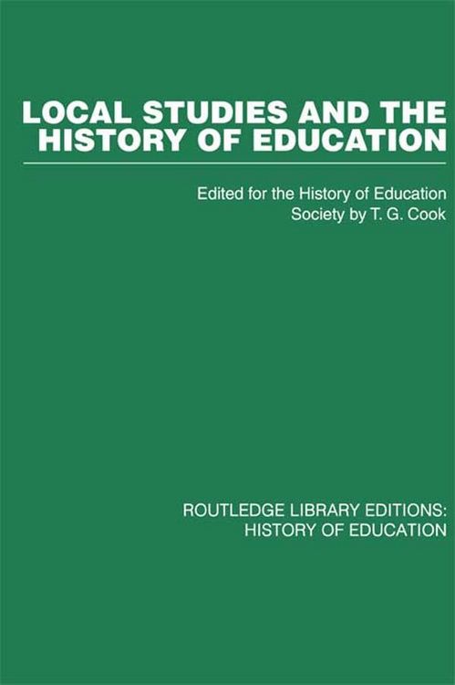 Produktbild: Local Studies and the History of Education