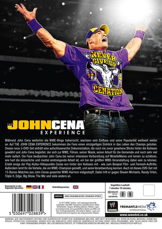 Produktbild: The John Cena Experience [3 DVDs]