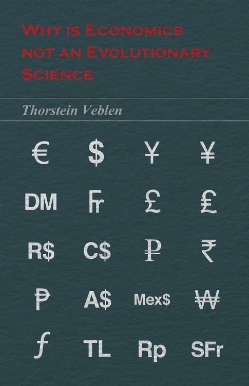 Produktbild: Why is Economics not an Evolutionary Science