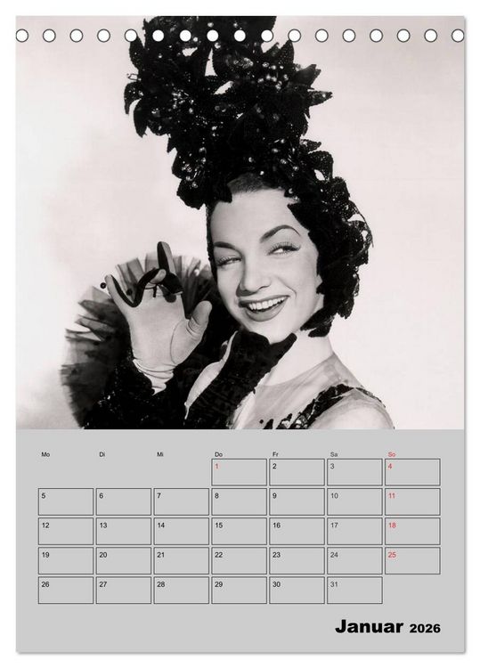 Produktbild: Diven der Stummfilm-&Auml;ra (Tischkalender 2026 DIN A5 hoch), CALVENDO Monatskalender