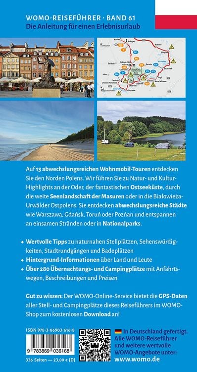 Produktbild: Entdeckertouren mit dem Wohnmobil Polen Der Norden