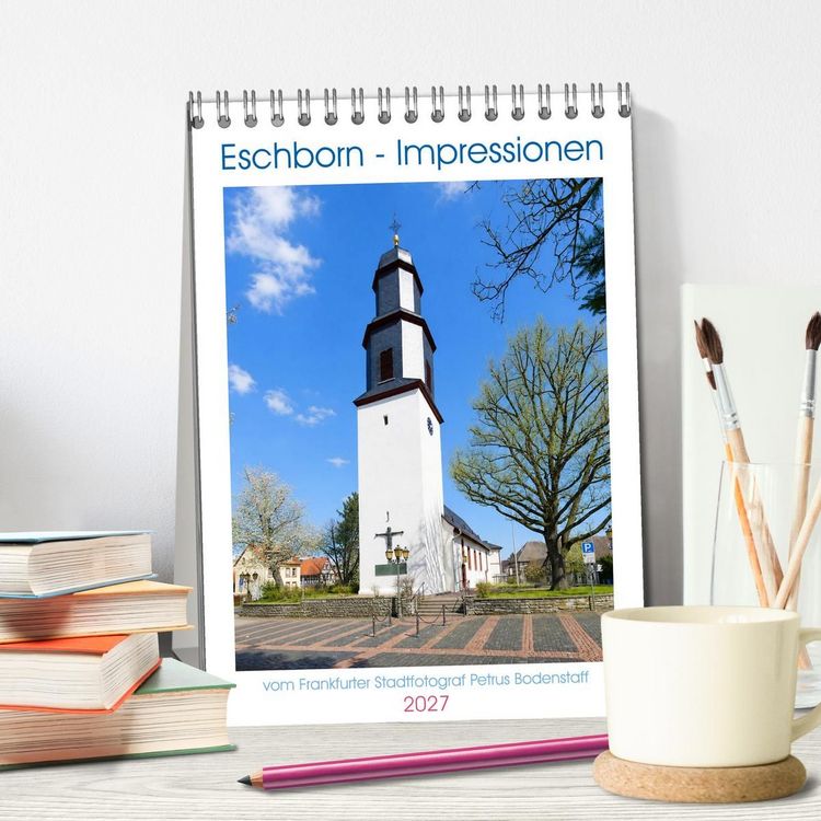 Produktbild: Eschborn - Impressionen (Tischkalender 2027 DIN A5 hoch), CALVENDO Monatskalender