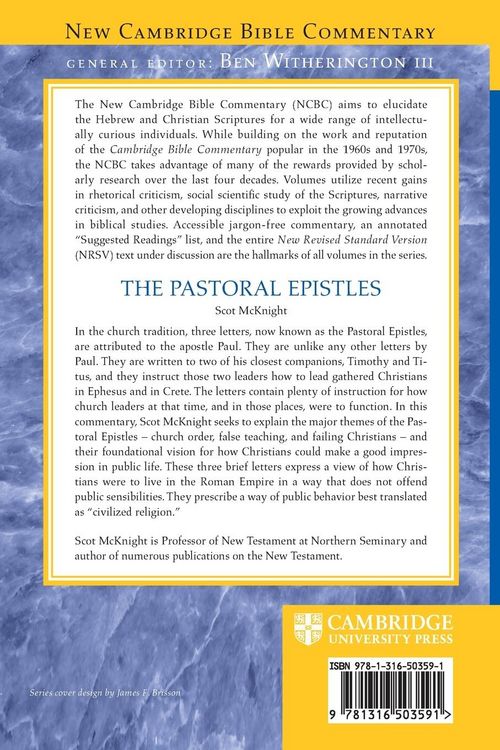 Produktbild: The Pastoral Epistles