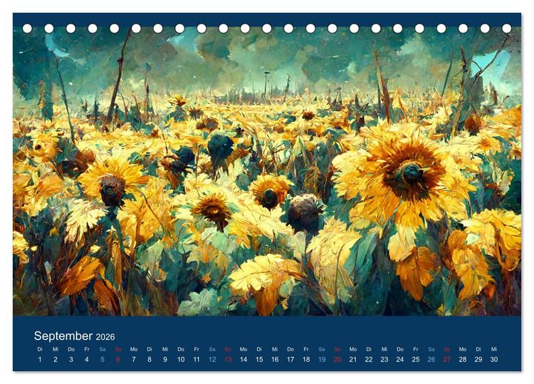 Produktbild: Das Geheimnis der Geduld (Tischkalender 2026 DIN A5 quer), CALVENDO Monatskalender
