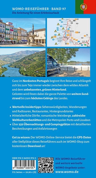 Produktbild: Entdeckertouren mit dem Wohnmobil Portugal - Der Norden
