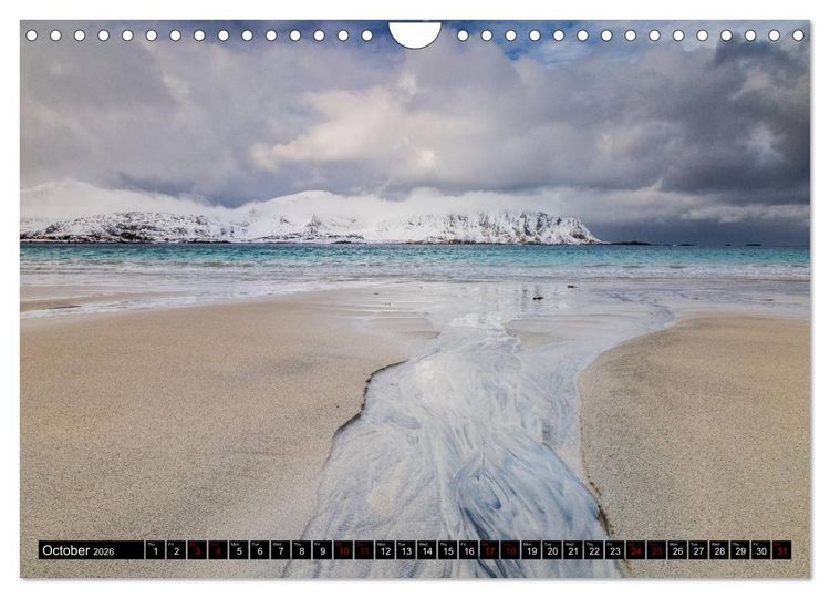 Produktbild: Lofoten. Nature Water Light (Wall Calendar 2026 DIN A4 landscape), CALVENDO 12 Month Wall Calendar