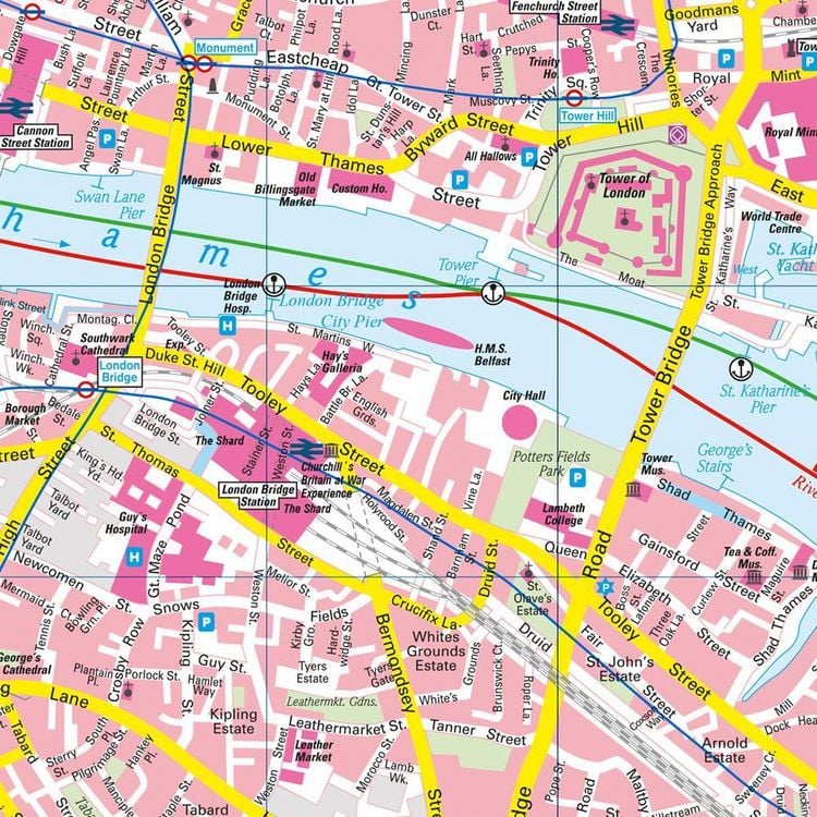 Produktbild: London, Stadtplan 1:10.000, freytag & berndt