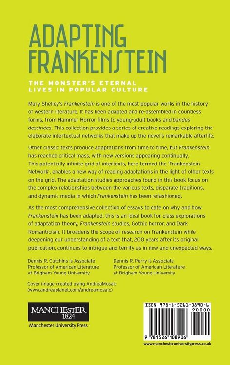 Produktbild: Adapting Frankenstein