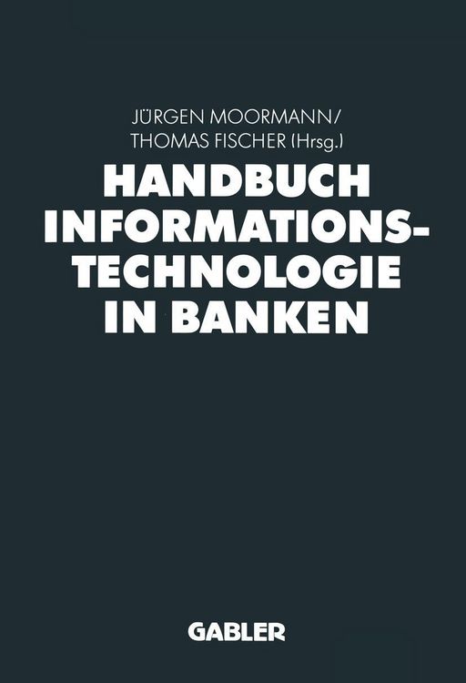 Produktbild: Handbuch Informationstechnologie in Banken