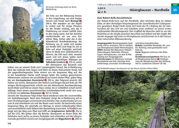 Produktbild: ROTHER Wanderf&uuml;hrer Sauerland
