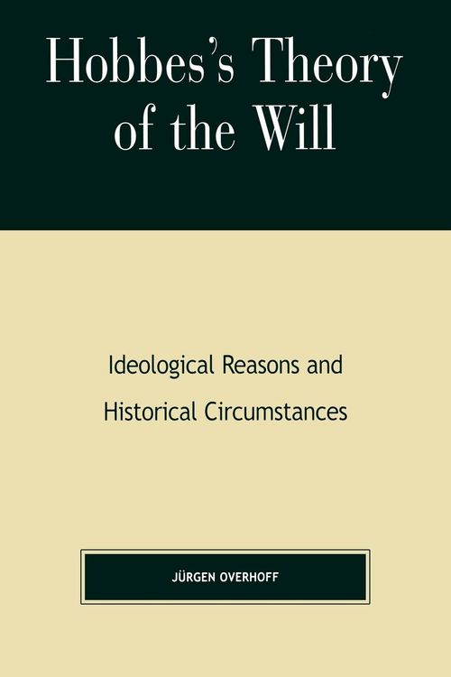 Produktbild: Hobbes's Theory of Will