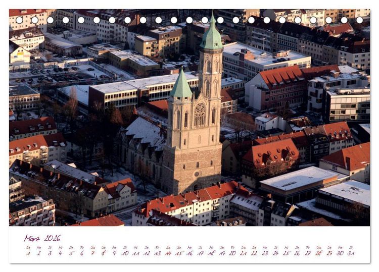 Produktbild: Braunschweig Im Zeichen des L&ouml;wen (Tischkalender 2026 DIN A5 quer), CALVENDO Monatskalender