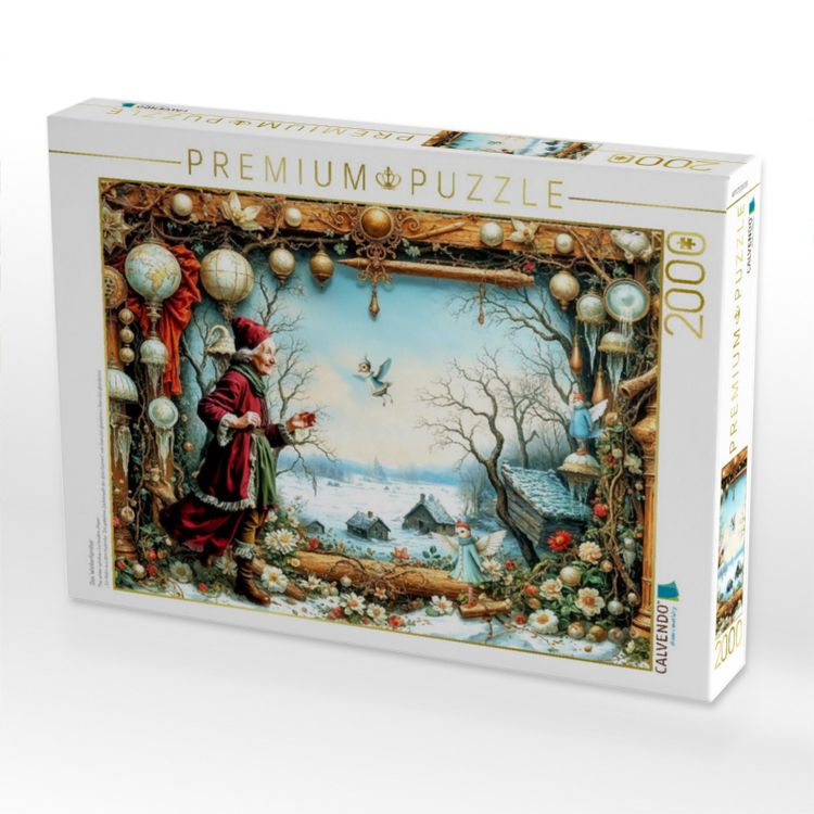 Produktbild: CALVENDO Puzzle Das Winterfenster | 2000 Teile Lege-Gr&ouml;&szlig;e 90x67cm Foto-Puzzle f&uuml;r gl&uuml;ckliche Stunden