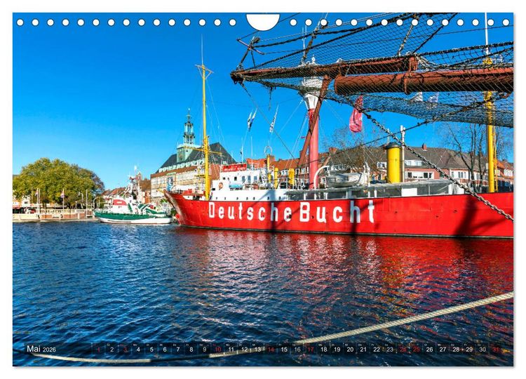 Produktbild: OSTFRIESLAND-LIEBE (Wandkalender 2026 DIN A4 quer), CALVENDO Monatskalender