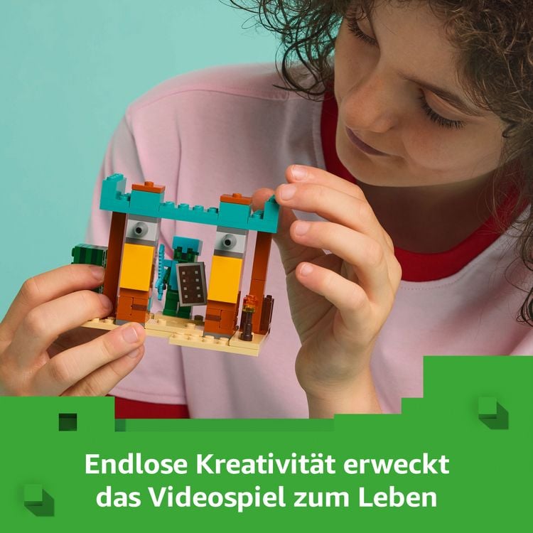 Produktbild: LEGO Minecraft 21267 Die Illager-W&uuml;stenpatrouille, Spielzeug f&uuml;r Kinder
