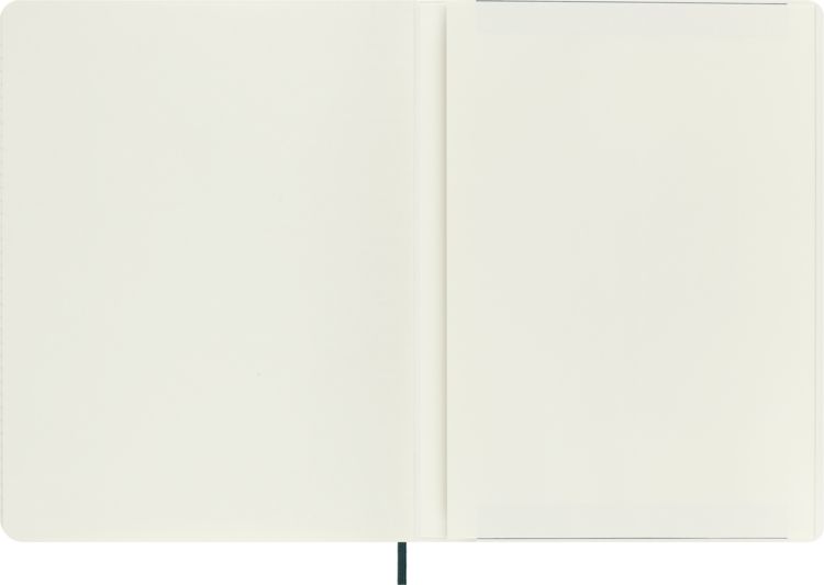 Produktbild: Moleskine Vegea Boa Notizbuch, XL, liniert, weicher Einband, gr&uuml;n, in Box
