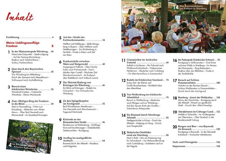 Produktbild: Meine Lieblingsausfl&uuml;ge Franken