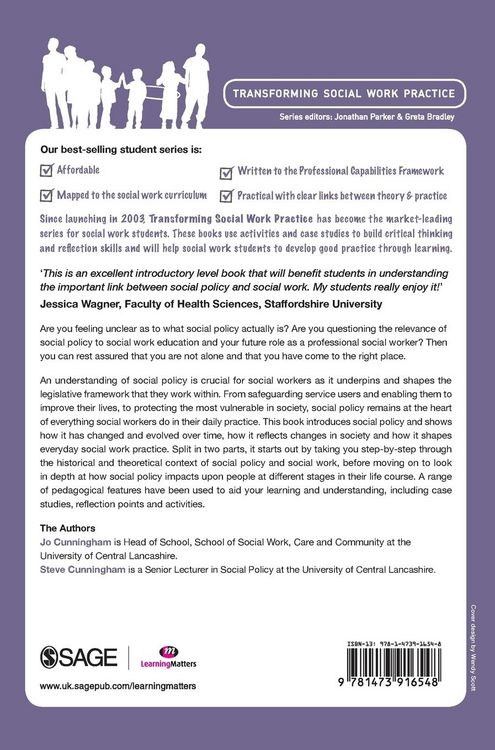 Produktbild: Social Policy and Social Work