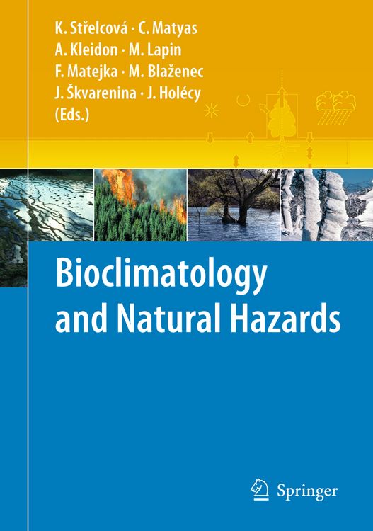 Produktbild: Bioclimatology and Natural Hazards