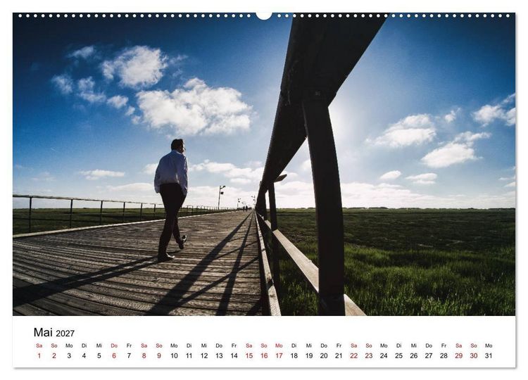 Produktbild: Sankt Peter-Ording. Licht, Schatten und Natur (Wandkalender 2027 DIN A2 quer), CALVENDO Monatskalender