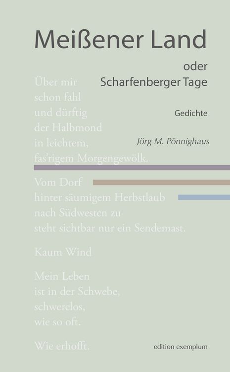Bild vom Artikel Meißener Land oder Scharfenberger Tage vom Autor Jörg M. Pönnighaus