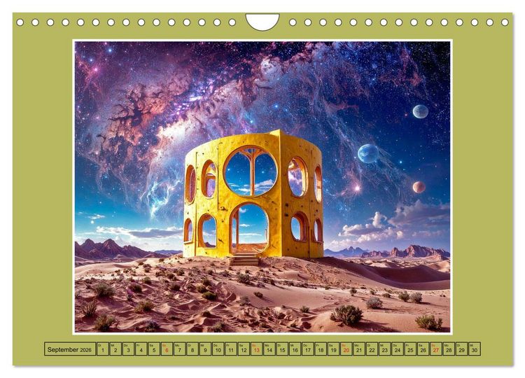 Produktbild: Surrealistische Visionen (Wandkalender 2026 DIN A4 quer), CALVENDO Monatskalender