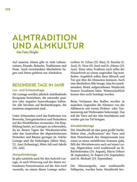 Produktbild: &Uuml;ber die Alm