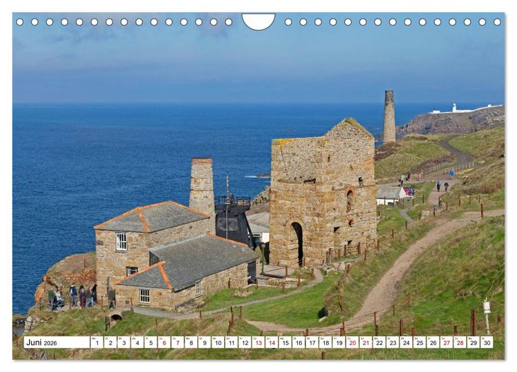 Produktbild: Faszinierende Ansichten von Cornwall (Wandkalender 2026 DIN A4 quer), CALVENDO Monatskalender