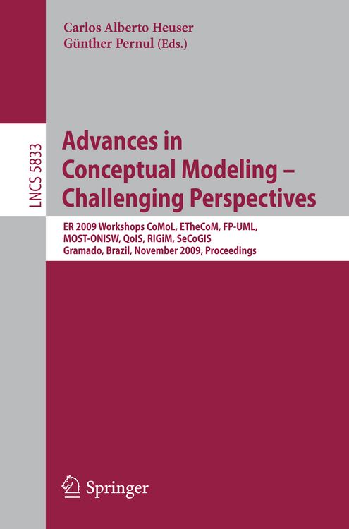 Produktbild: Advances in Conceptual Modeling - Challenging Perspectives