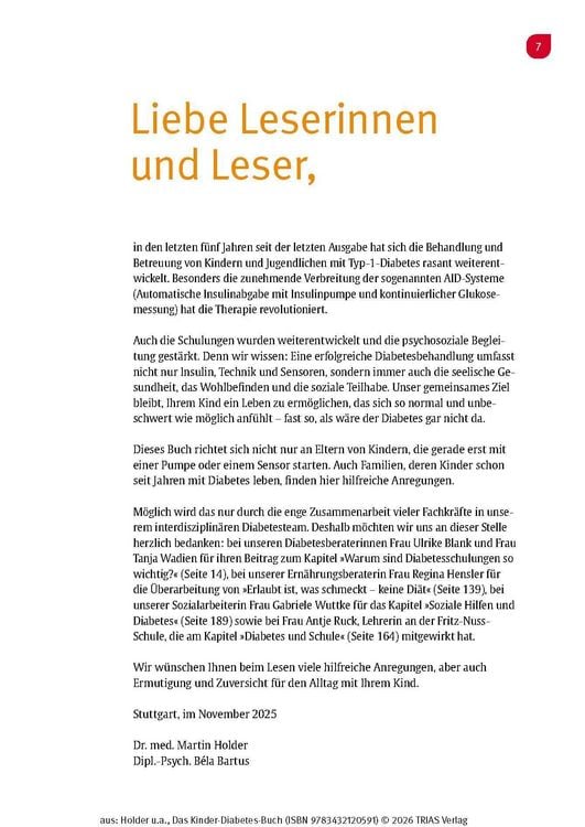 Produktbild: Das Kinder-Diabetes-Buch