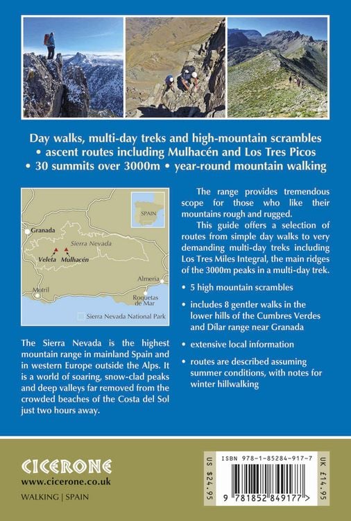 Produktbild: Walking and Trekking in the Sierra Nevada