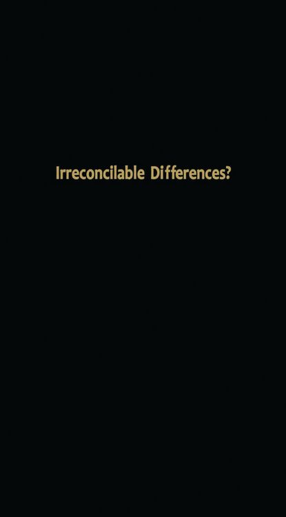 Produktbild: Irreconcilable Differences?
