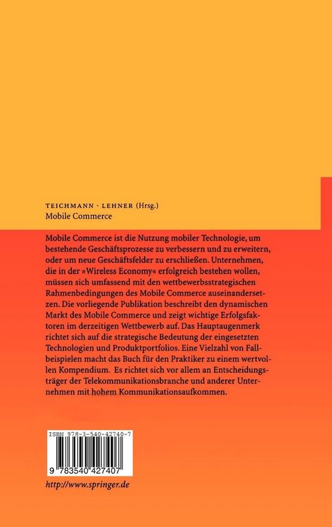 Produktbild: Mobile Commerce